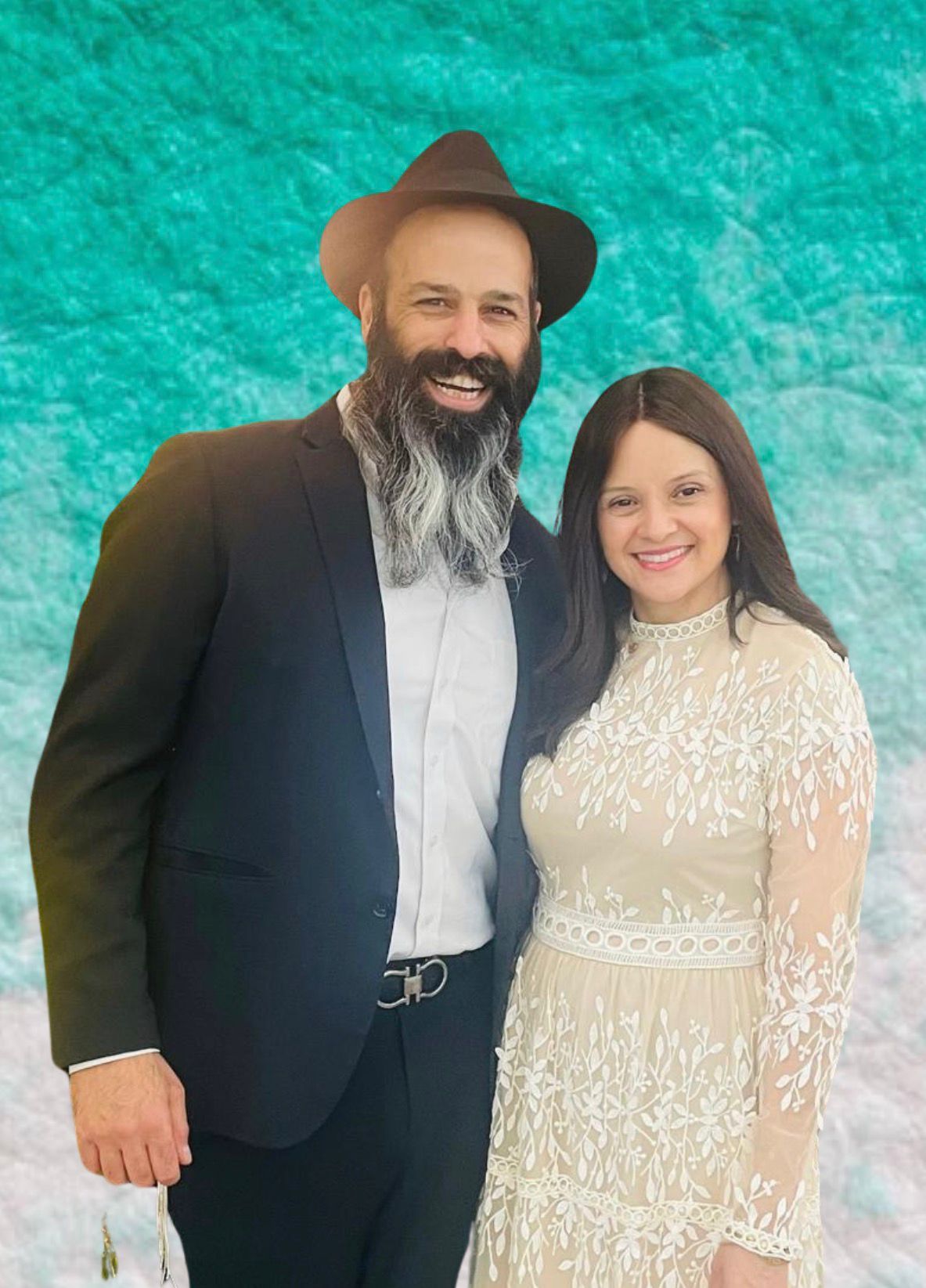 Rabbi Tal and Chava Shaul, founders of the Israeli Chabad Center